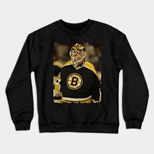 Jim Carey, 1996 in Boston Bruins (3.52 GAA) Crewneck Sweatshirt